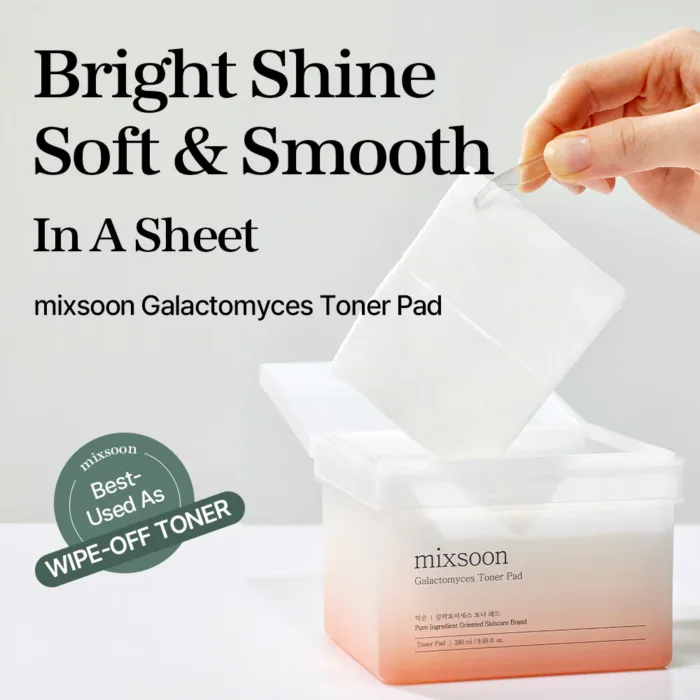 Mixsoon Galactomyces Toner Pad 60pcs - Image 2