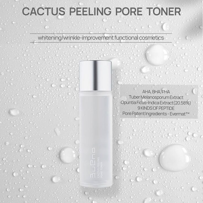 BUENO Cactus Peeling Pore Toner 150ml - Image 2