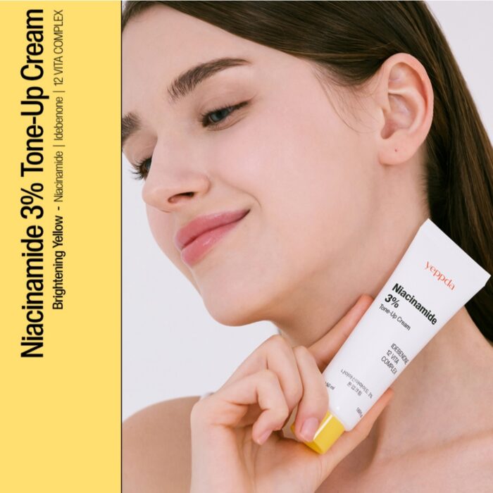 Yeppda  Niacinamide 3% Tone Up Cream 50ml - Image 2